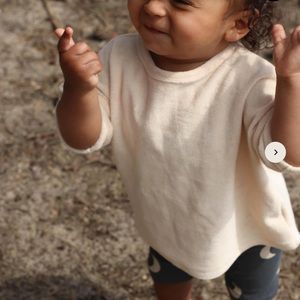 Organic Zoo Cream Top 2-3Y